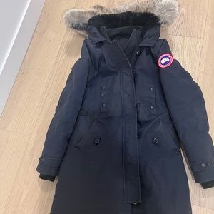 XS Canada Goose Jacket (Kensington) Navy Blue